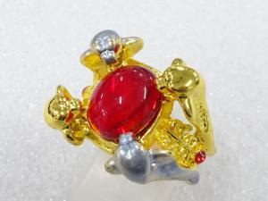 色石　指輪(19号)